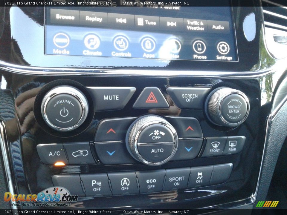 2021 Jeep Grand Cherokee Limited 4x4 Bright White / Black Photo #27