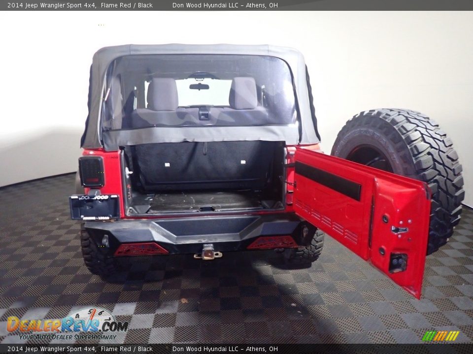 2014 Jeep Wrangler Sport 4x4 Flame Red / Black Photo #13