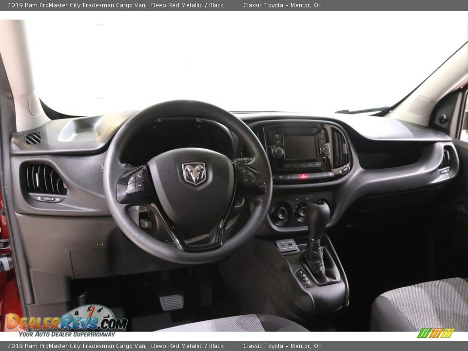 2019 Ram ProMaster City Tradesman Cargo Van Deep Red Metallic / Black Photo #6