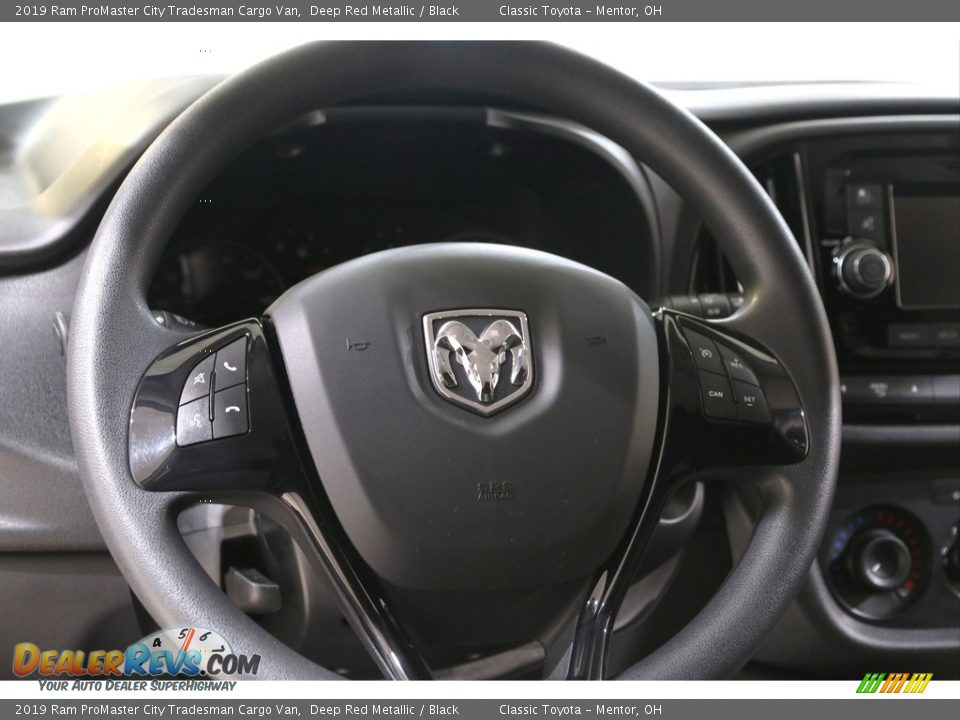 2019 Ram ProMaster City Tradesman Cargo Van Deep Red Metallic / Black Photo #7