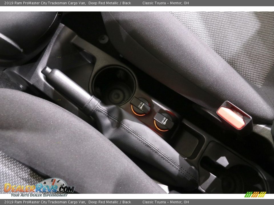 2019 Ram ProMaster City Tradesman Cargo Van Deep Red Metallic / Black Photo #13