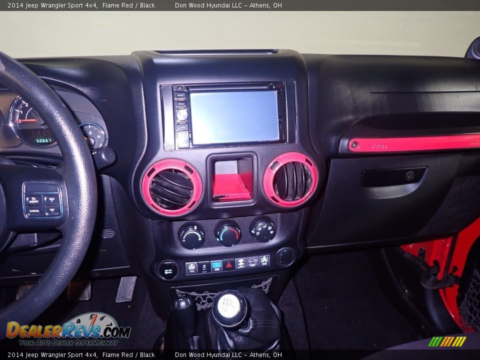 2014 Jeep Wrangler Sport 4x4 Flame Red / Black Photo #22
