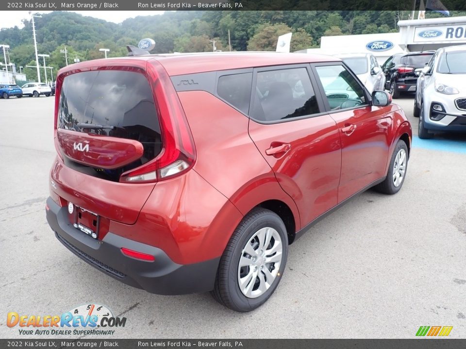 2022 Kia Soul LX Mars Orange / Black Photo #2