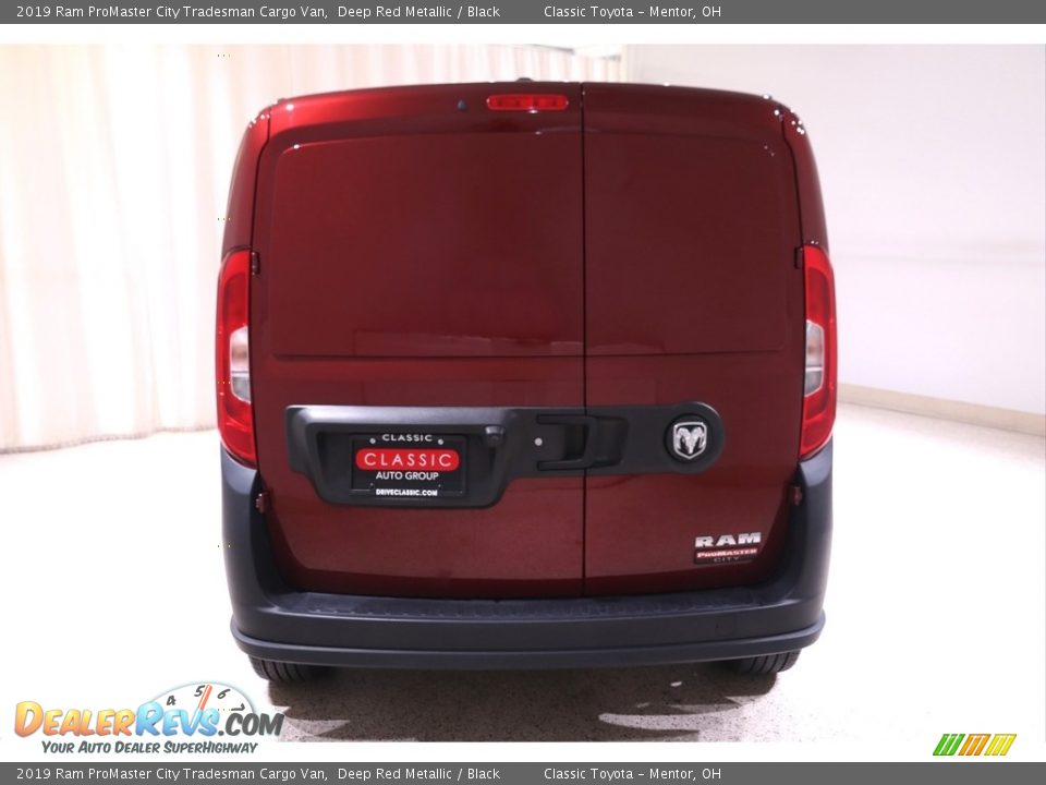 2019 Ram ProMaster City Tradesman Cargo Van Deep Red Metallic / Black Photo #18