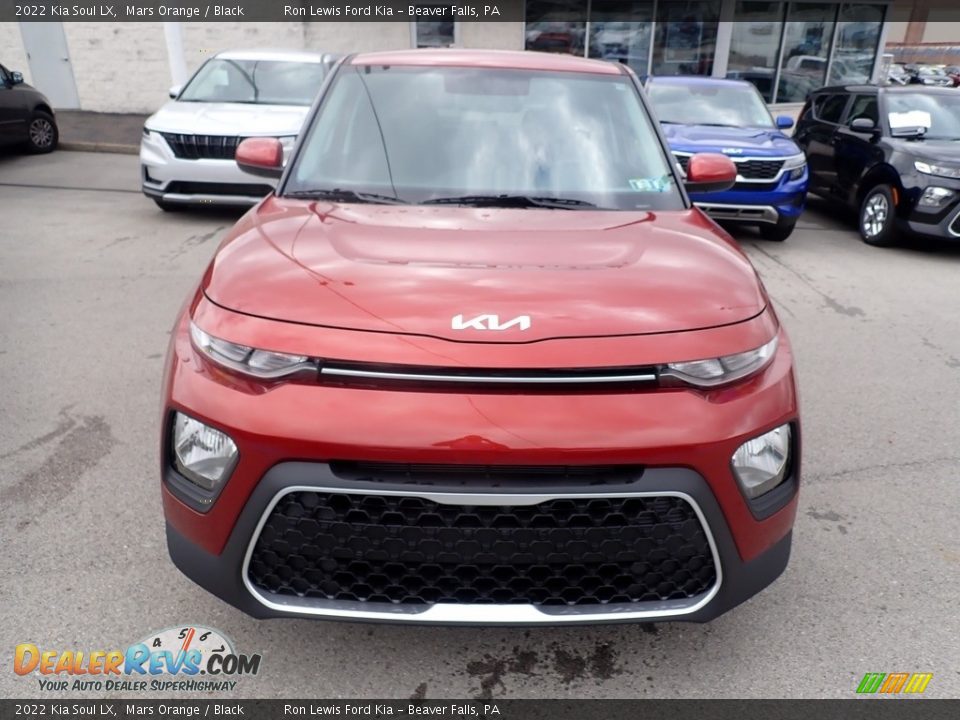 2022 Kia Soul LX Mars Orange / Black Photo #4