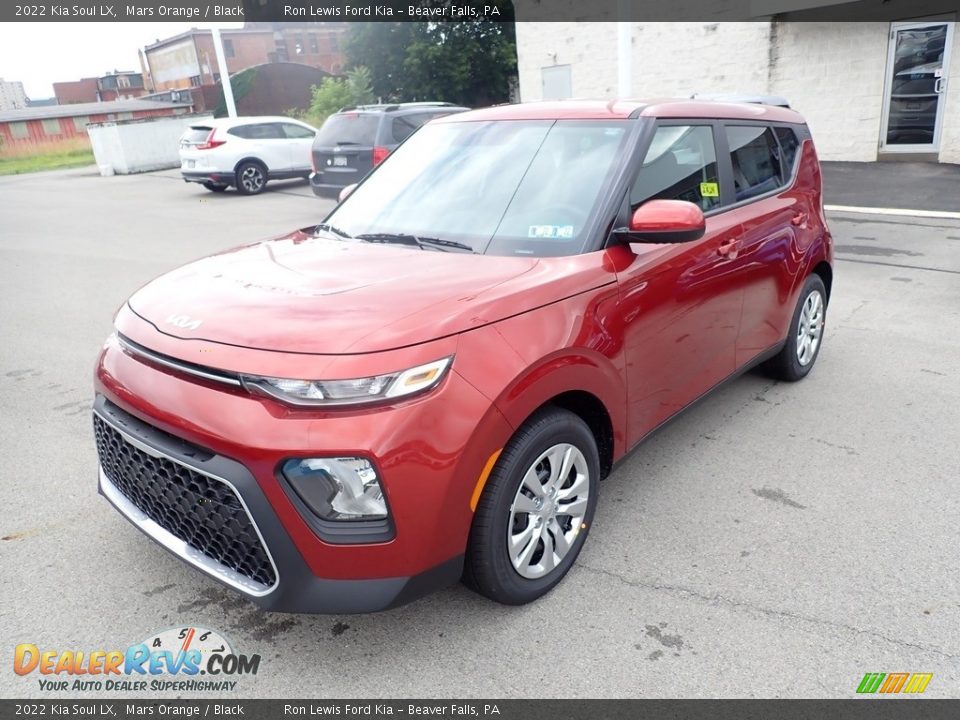 Mars Orange 2022 Kia Soul LX Photo #5