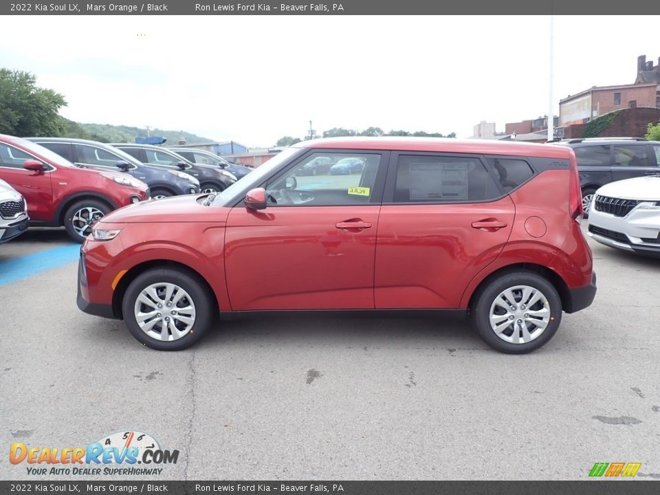Mars Orange 2022 Kia Soul LX Photo #6