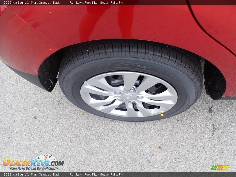 2022 Kia Soul LX Mars Orange / Black Photo #9