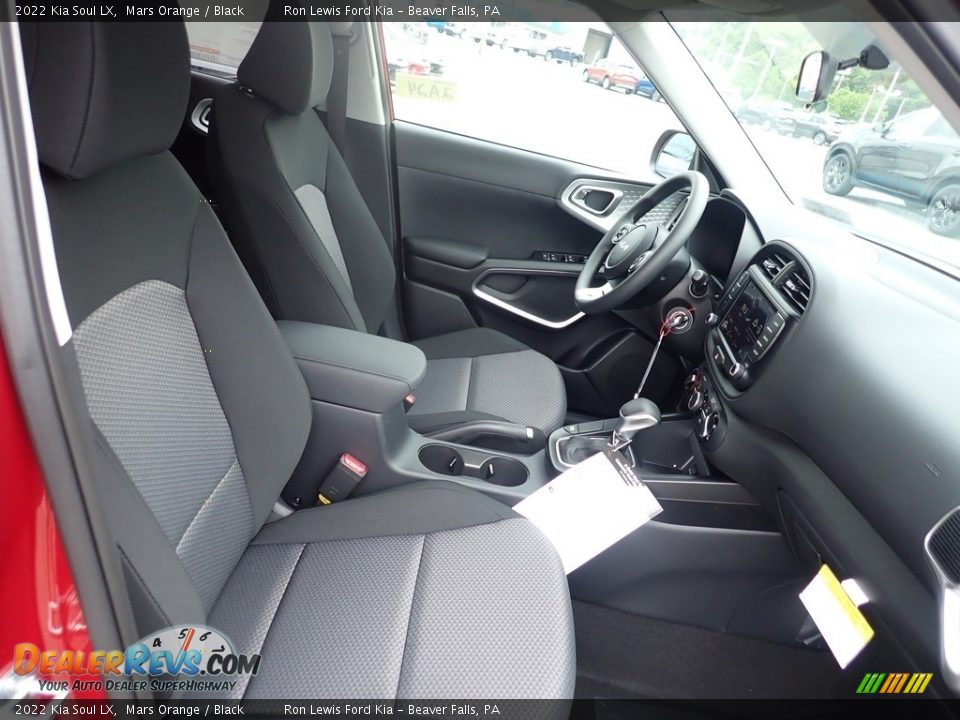 2022 Kia Soul LX Mars Orange / Black Photo #11