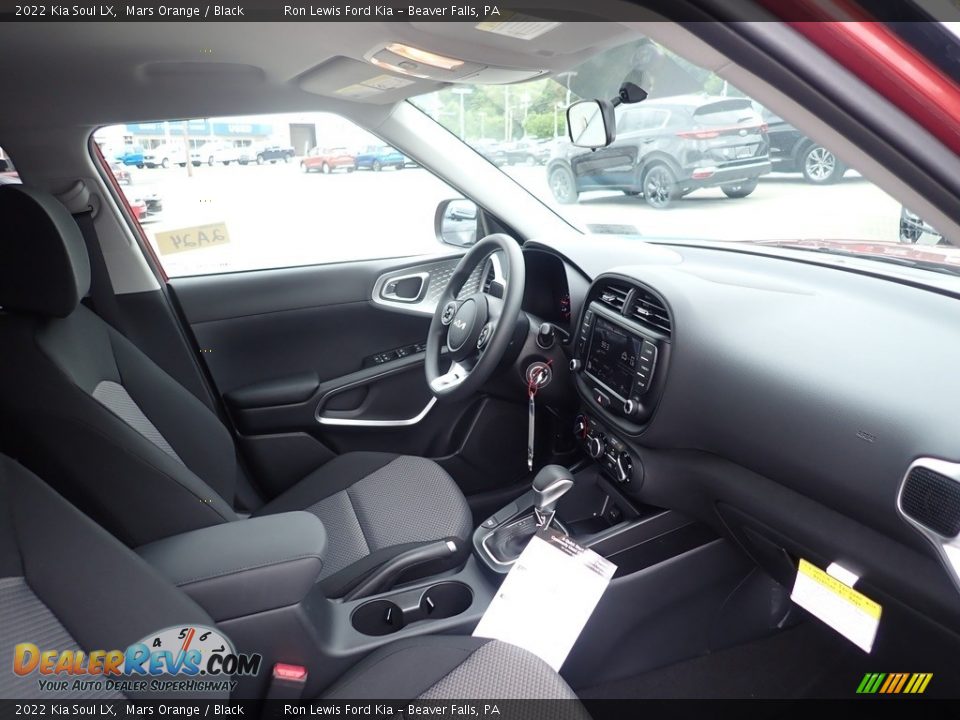 2022 Kia Soul LX Mars Orange / Black Photo #12