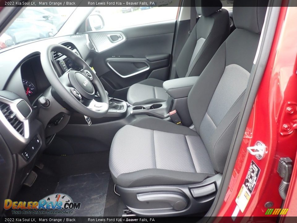 2022 Kia Soul LX Mars Orange / Black Photo #13
