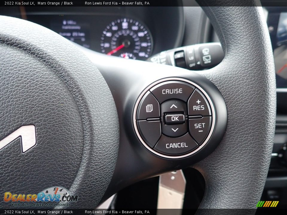 2022 Kia Soul LX Steering Wheel Photo #19