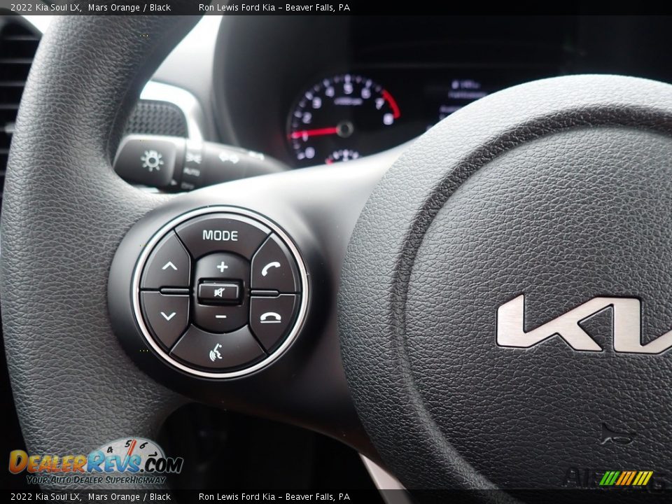 2022 Kia Soul LX Steering Wheel Photo #20