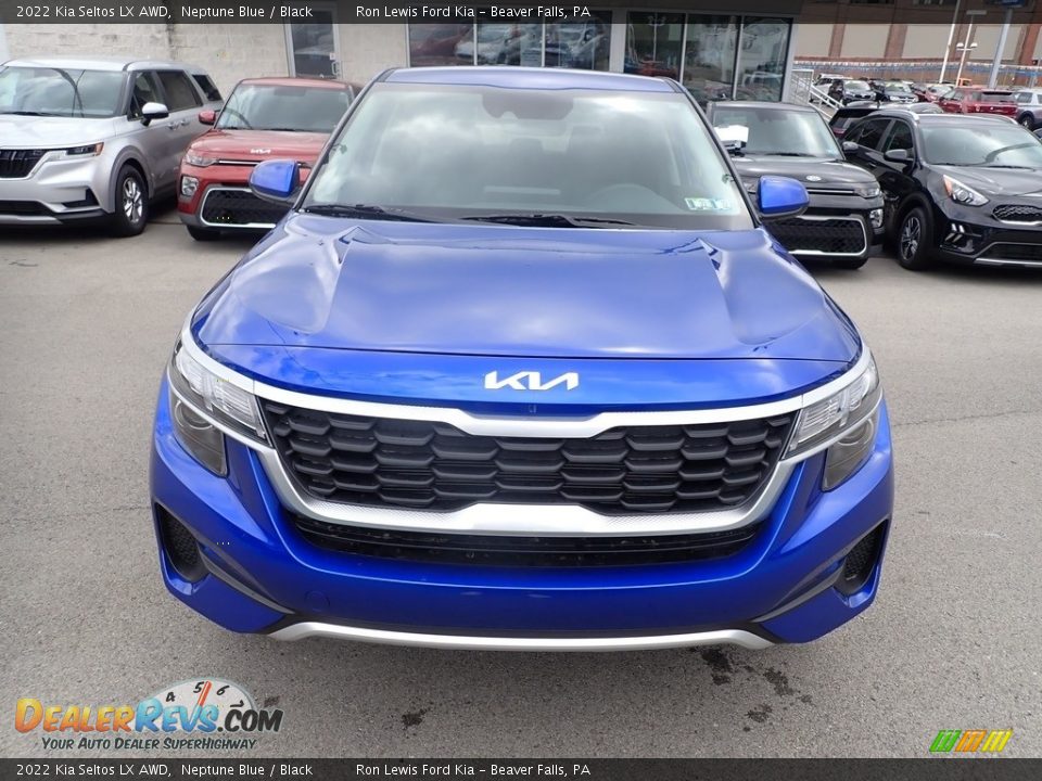 2022 Kia Seltos LX AWD Neptune Blue / Black Photo #4