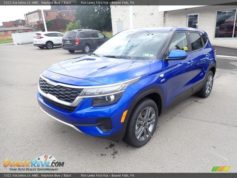 2022 Kia Seltos LX AWD Neptune Blue / Black Photo #5