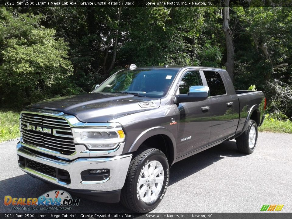 2021 Ram 2500 Laramie Mega Cab 4x4 Granite Crystal Metallic / Black Photo #2