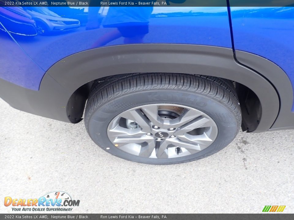 2022 Kia Seltos LX AWD Neptune Blue / Black Photo #9