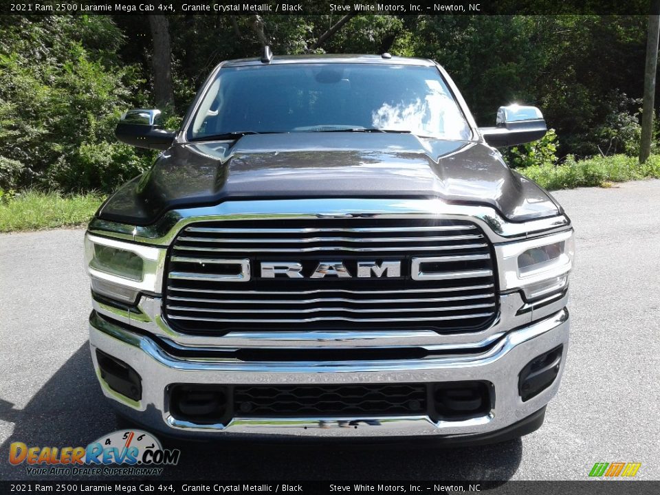 2021 Ram 2500 Laramie Mega Cab 4x4 Granite Crystal Metallic / Black Photo #3