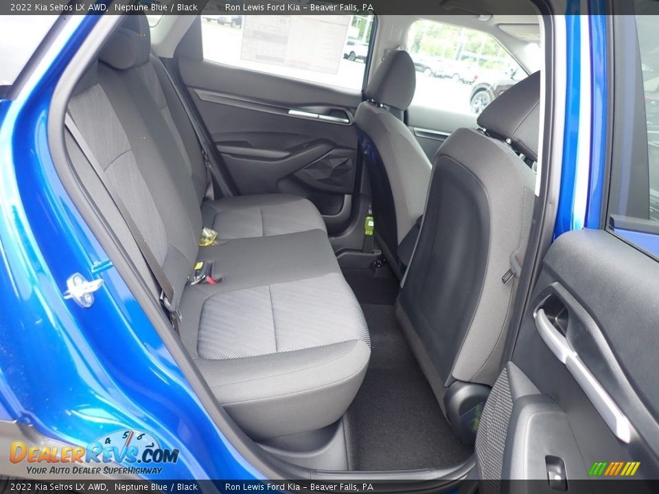 2022 Kia Seltos LX AWD Neptune Blue / Black Photo #10