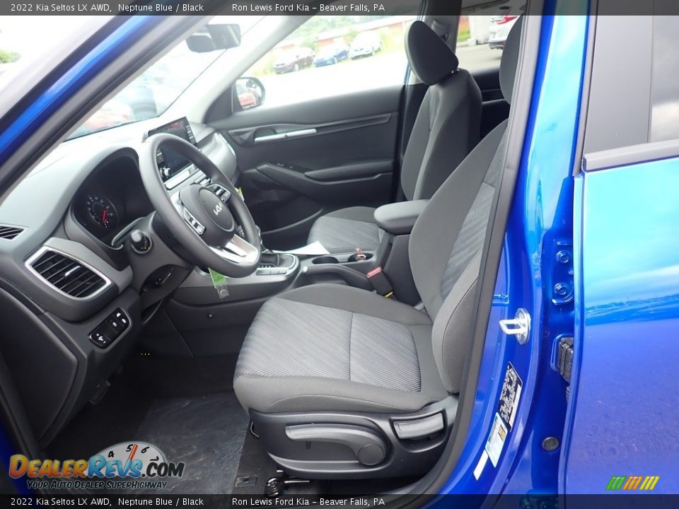 2022 Kia Seltos LX AWD Neptune Blue / Black Photo #13