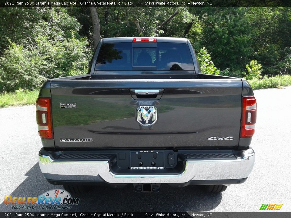 2021 Ram 2500 Laramie Mega Cab 4x4 Granite Crystal Metallic / Black Photo #7