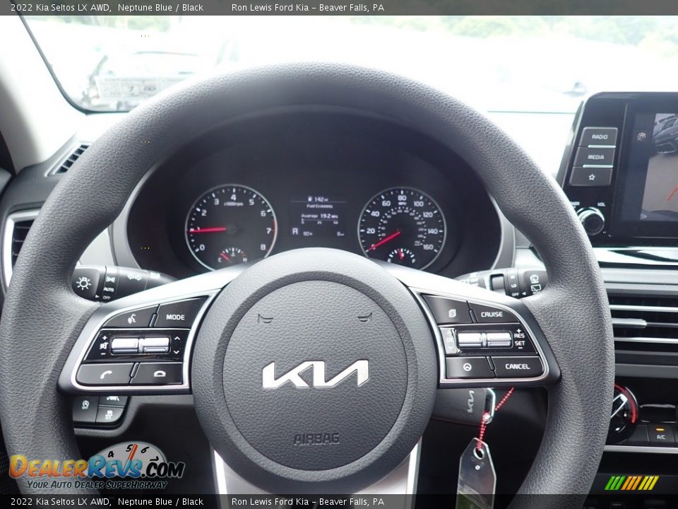 2022 Kia Seltos LX AWD Neptune Blue / Black Photo #19