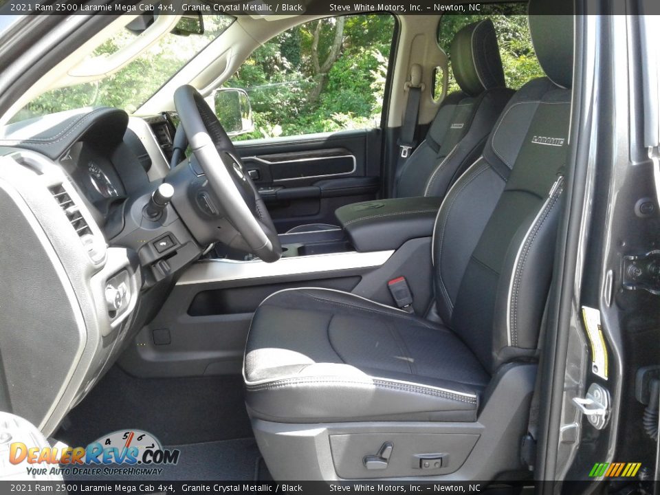 Front Seat of 2021 Ram 2500 Laramie Mega Cab 4x4 Photo #11