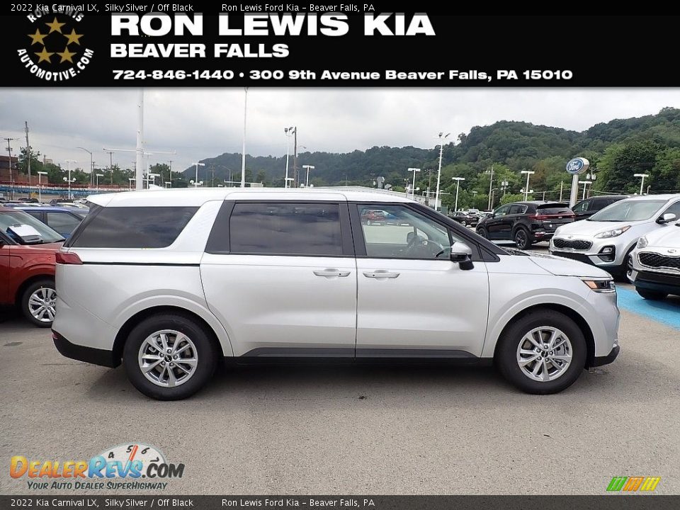 2022 Kia Carnival LX Silky Silver / Off Black Photo #1