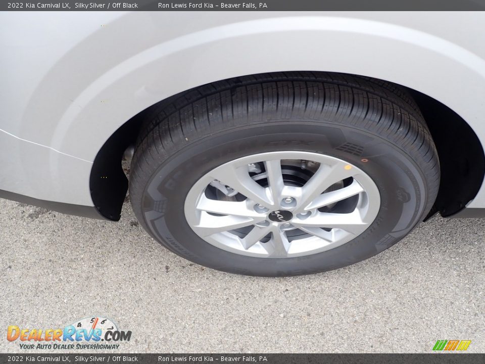 2022 Kia Carnival LX Silky Silver / Off Black Photo #9