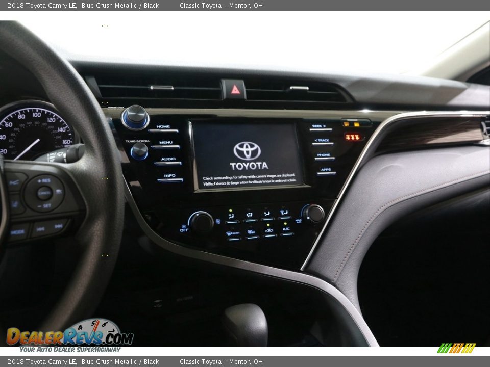 2018 Toyota Camry LE Blue Crush Metallic / Black Photo #9