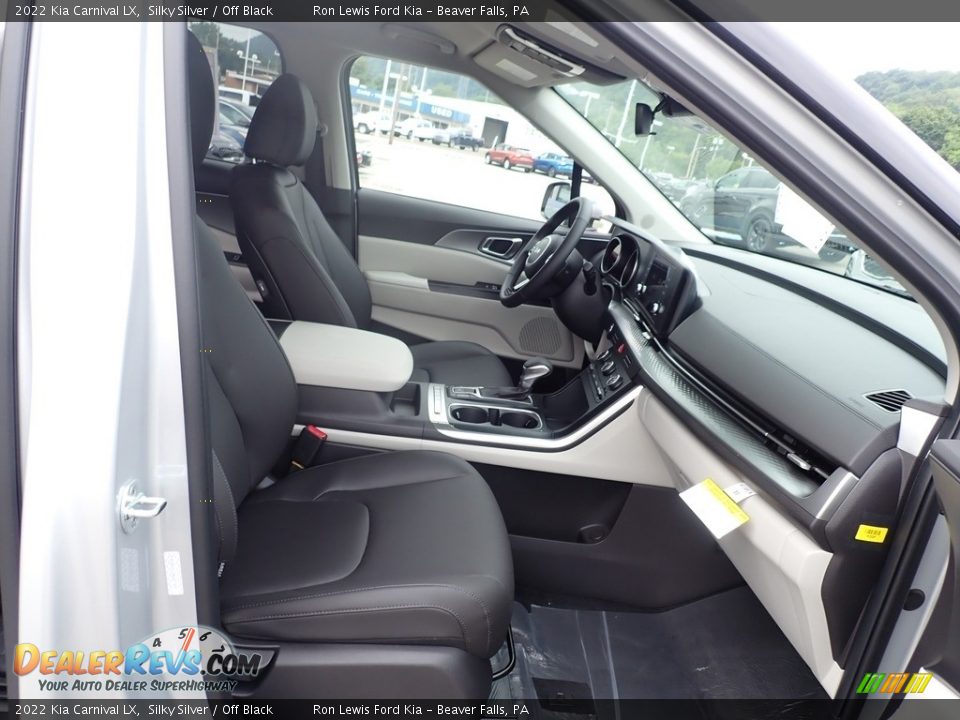 2022 Kia Carnival LX Silky Silver / Off Black Photo #10