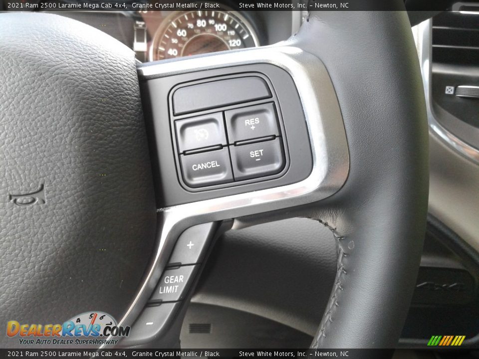 2021 Ram 2500 Laramie Mega Cab 4x4 Steering Wheel Photo #21