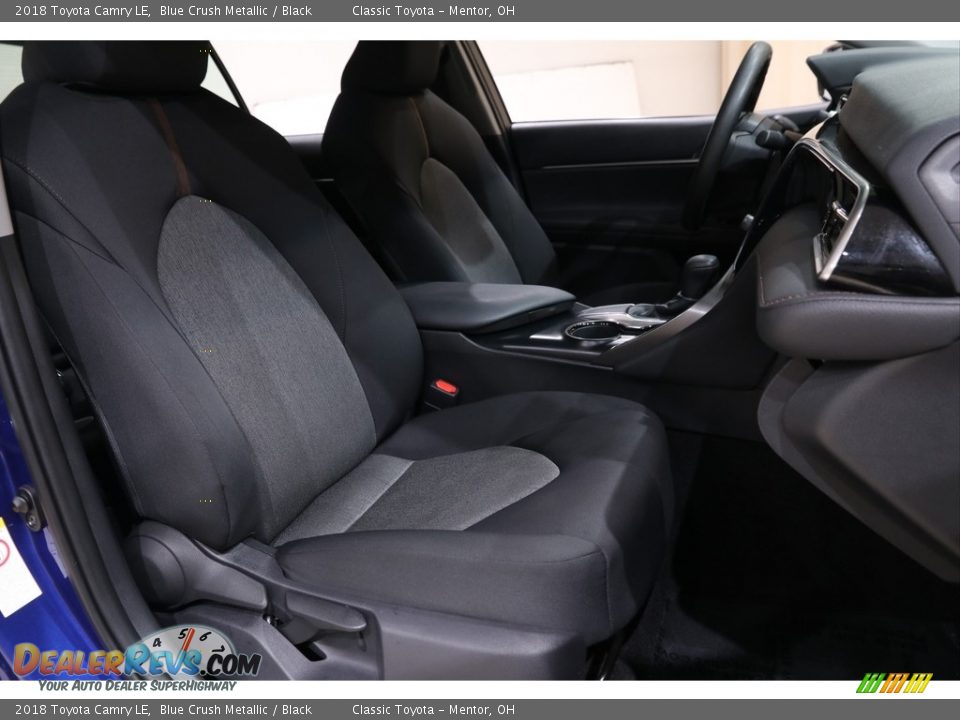 2018 Toyota Camry LE Blue Crush Metallic / Black Photo #13