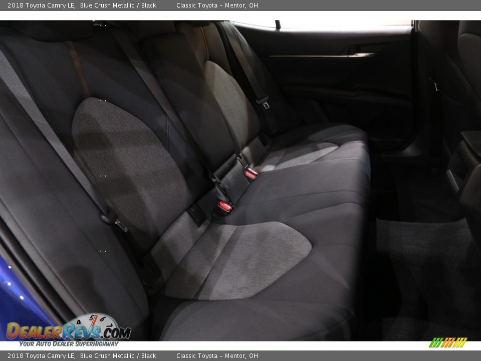 2018 Toyota Camry LE Blue Crush Metallic / Black Photo #14