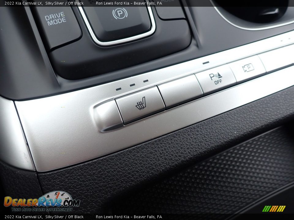 2022 Kia Carnival LX Silky Silver / Off Black Photo #20
