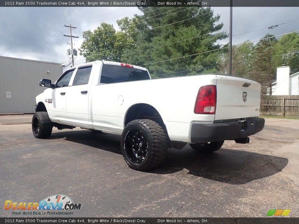 Bright White 2013 Ram 3500 Tradesman Crew Cab 4x4 Photo #10