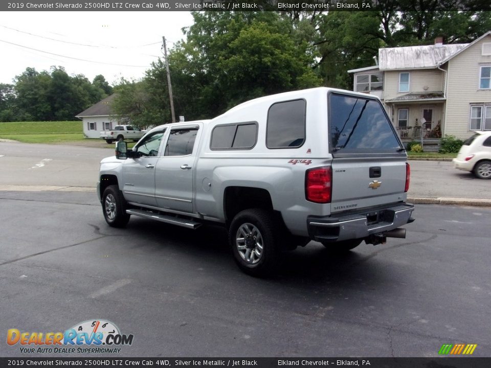 2019 Chevrolet Silverado 2500HD LTZ Crew Cab 4WD Silver Ice Metallic / Jet Black Photo #5