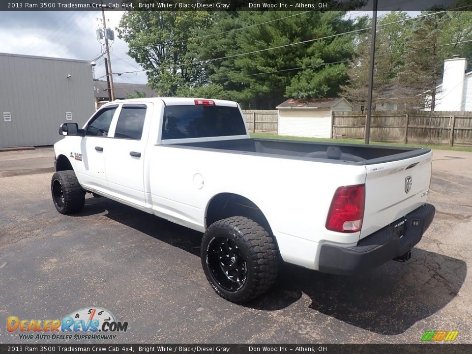 Bright White 2013 Ram 3500 Tradesman Crew Cab 4x4 Photo #11