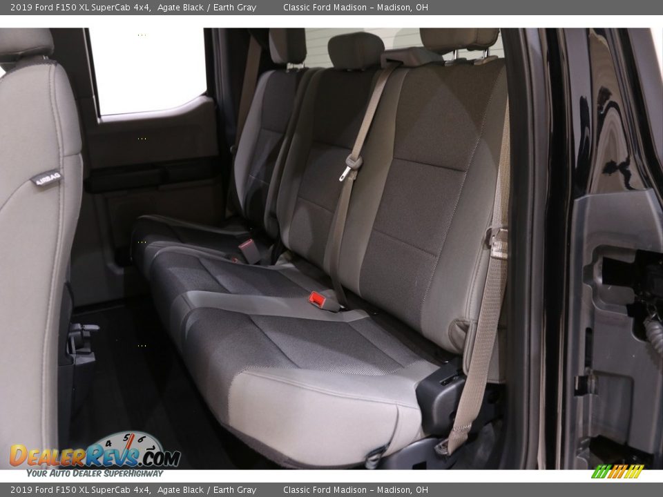 2019 Ford F150 XL SuperCab 4x4 Agate Black / Earth Gray Photo #16