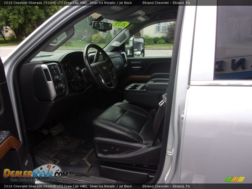 2019 Chevrolet Silverado 2500HD LTZ Crew Cab 4WD Silver Ice Metallic / Jet Black Photo #15