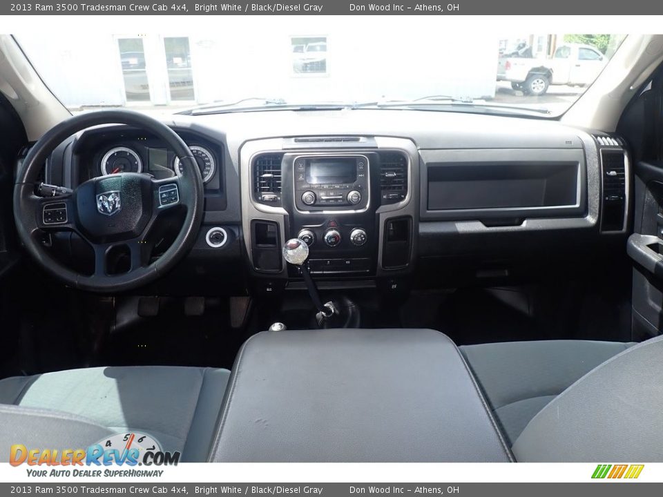 Dashboard of 2013 Ram 3500 Tradesman Crew Cab 4x4 Photo #22