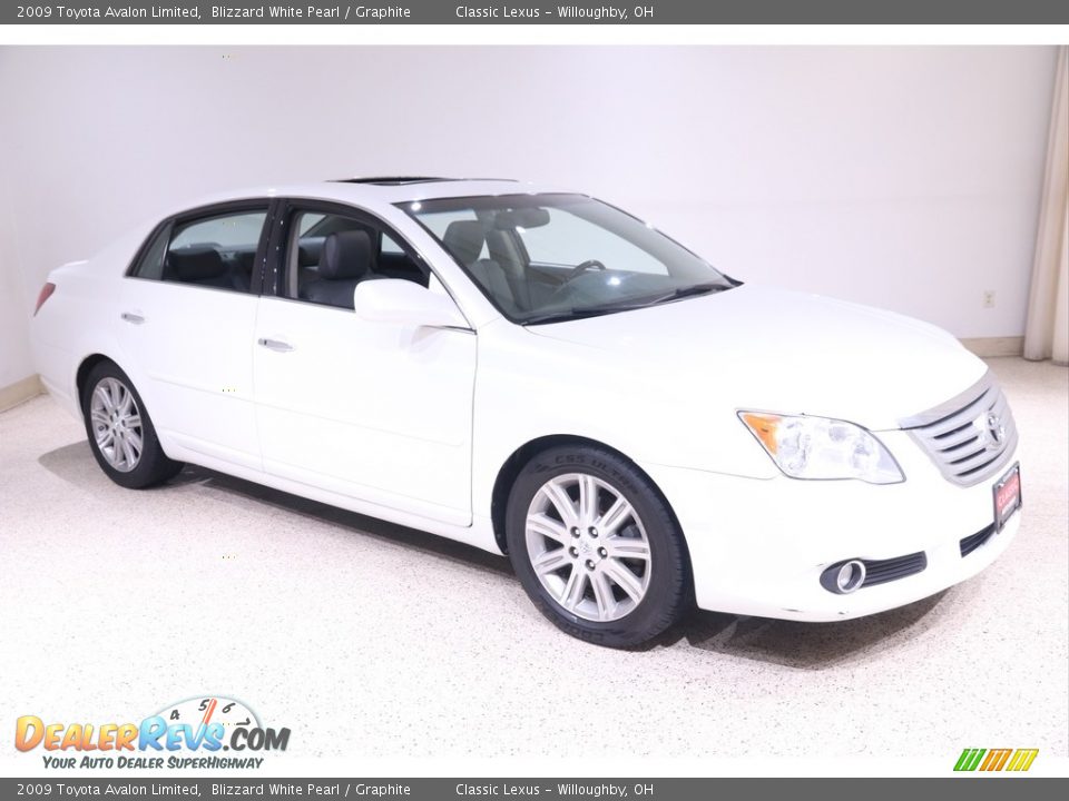 2009 Toyota Avalon Limited Blizzard White Pearl / Graphite Photo #1