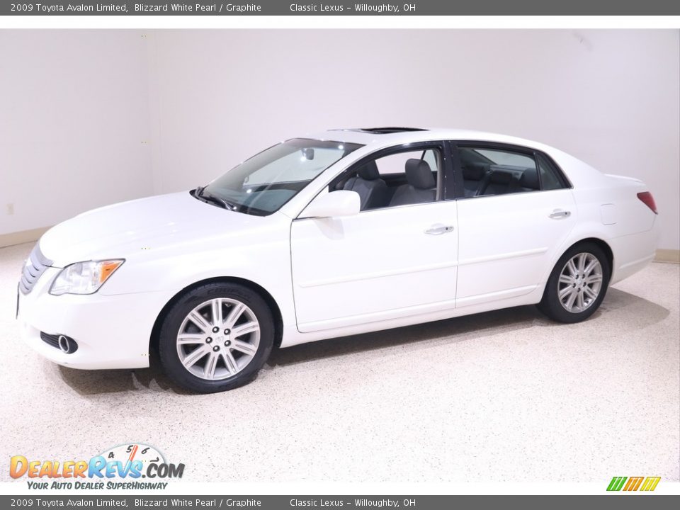 2009 Toyota Avalon Limited Blizzard White Pearl / Graphite Photo #3