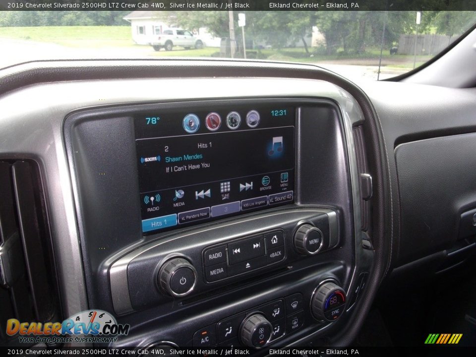 2019 Chevrolet Silverado 2500HD LTZ Crew Cab 4WD Silver Ice Metallic / Jet Black Photo #30