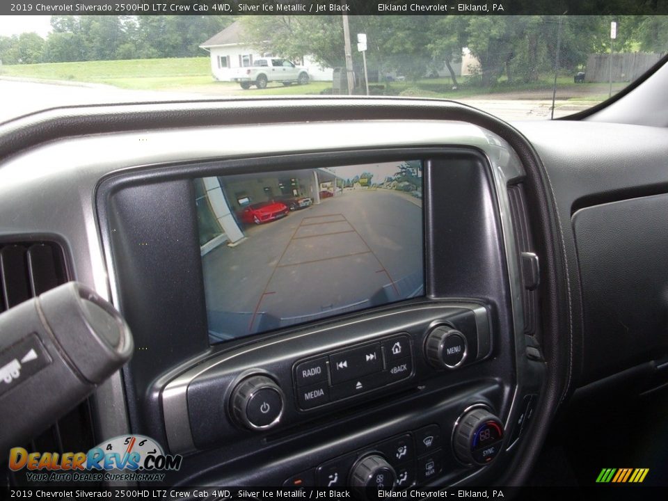 2019 Chevrolet Silverado 2500HD LTZ Crew Cab 4WD Silver Ice Metallic / Jet Black Photo #32