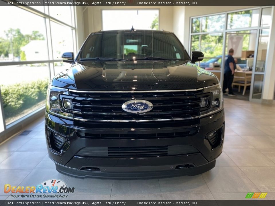 2021 Ford Expedition Limited Stealth Package 4x4 Agate Black / Ebony Photo #5