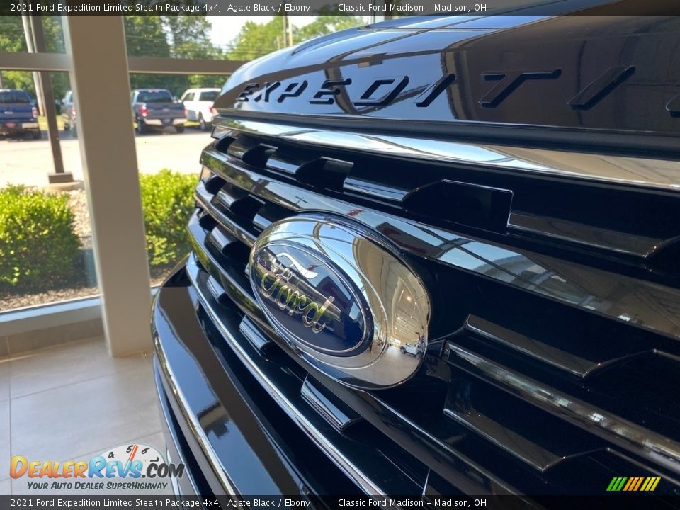2021 Ford Expedition Limited Stealth Package 4x4 Agate Black / Ebony Photo #6
