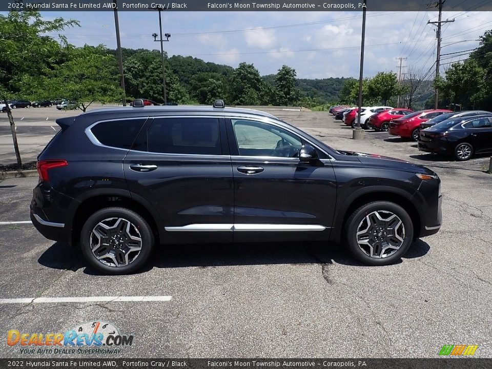 Portofino Gray 2022 Hyundai Santa Fe Limited AWD Photo #1