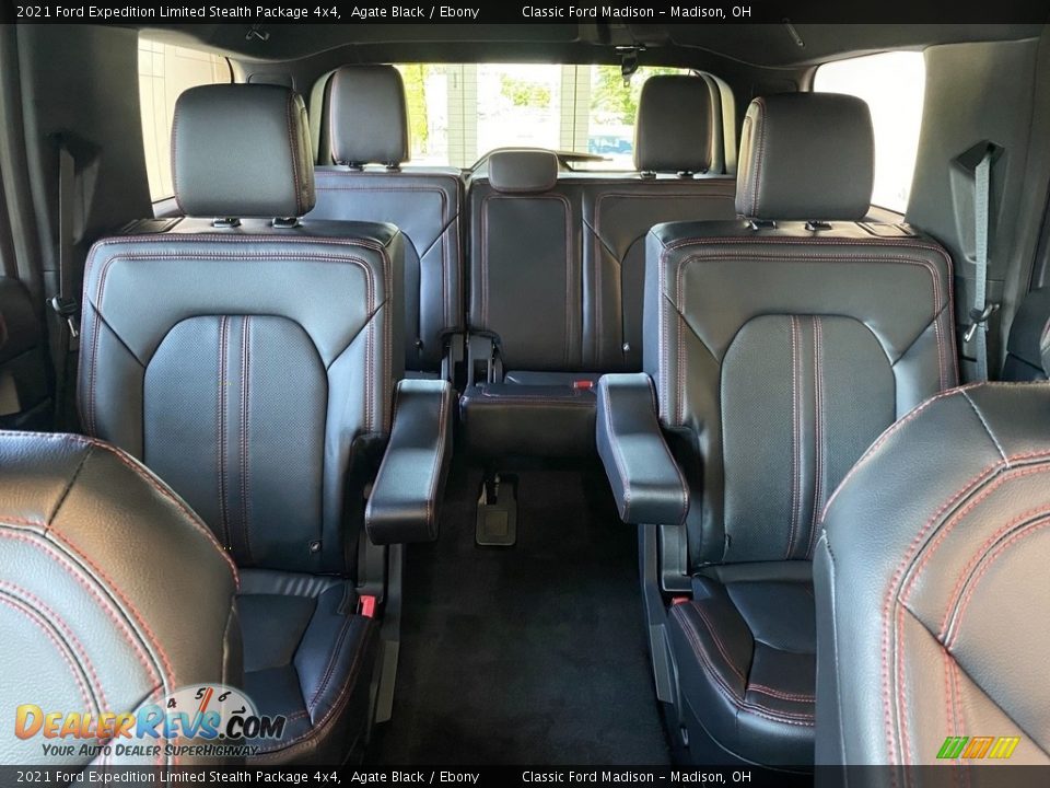 Rear Seat of 2021 Ford Expedition Limited Stealth Package 4x4 Photo #13