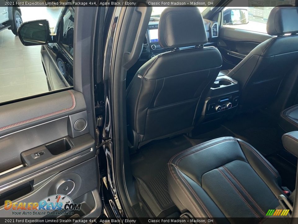 2021 Ford Expedition Limited Stealth Package 4x4 Agate Black / Ebony Photo #15